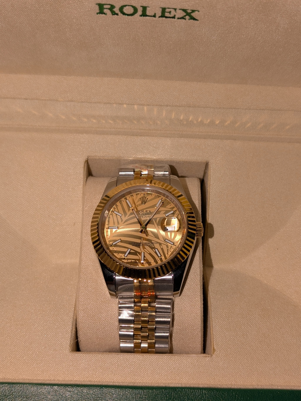 Rolex just date replica