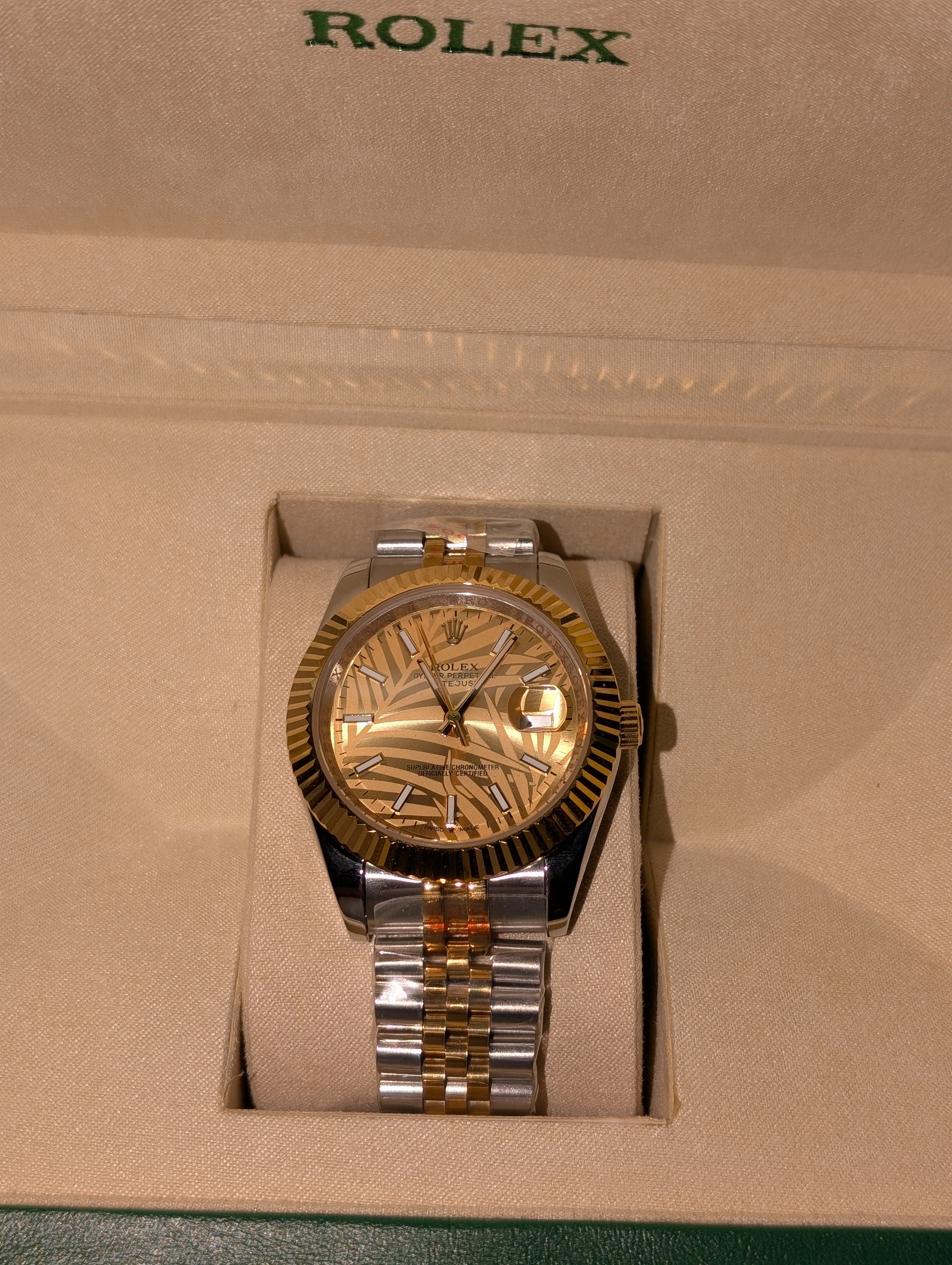 Rolex just date replica