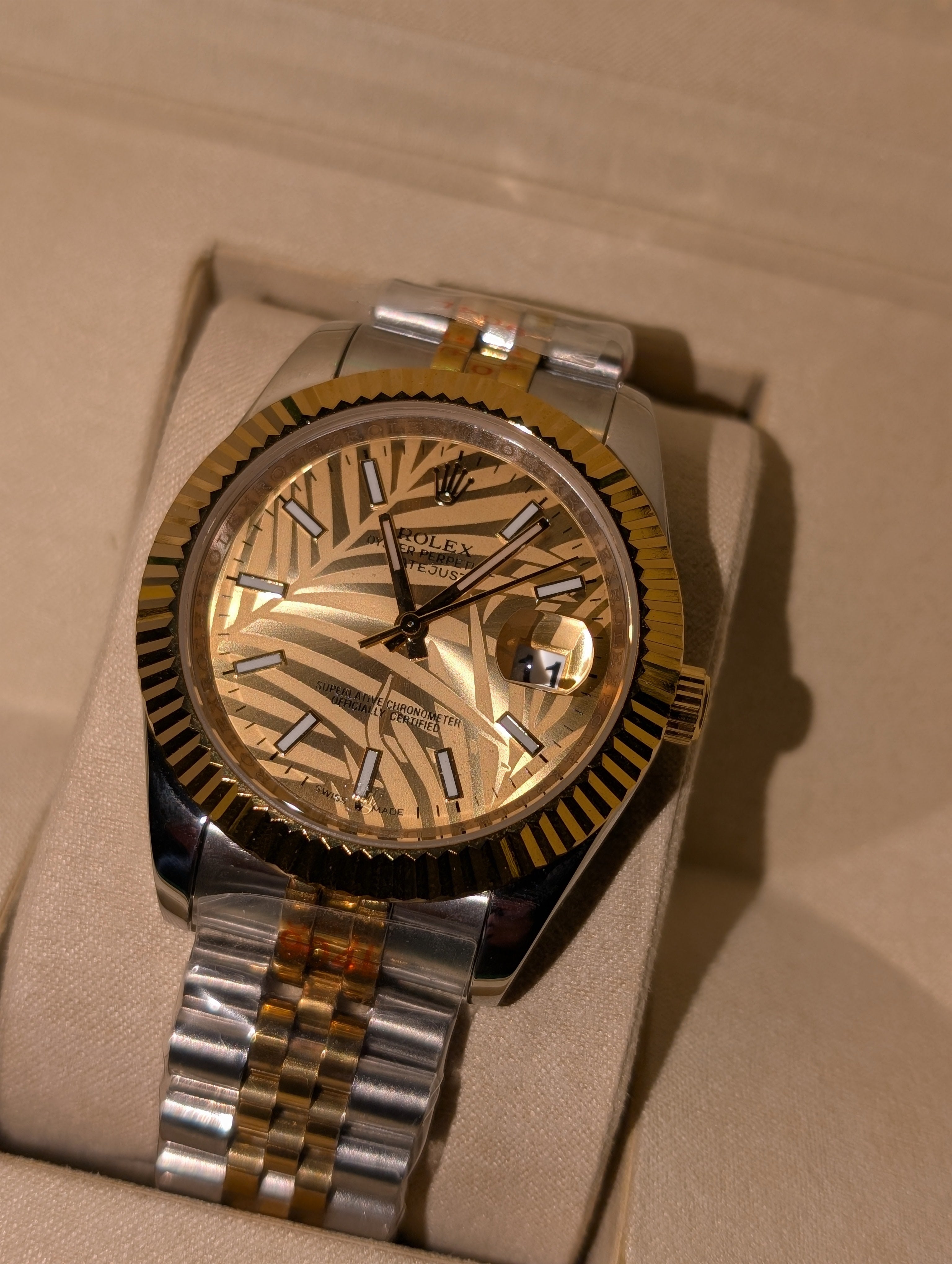 Rolex just date replica